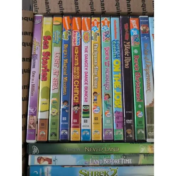 Lot Of 20 Nickelodeon Nick At Night And Other Various Kids DVDs - T6#819